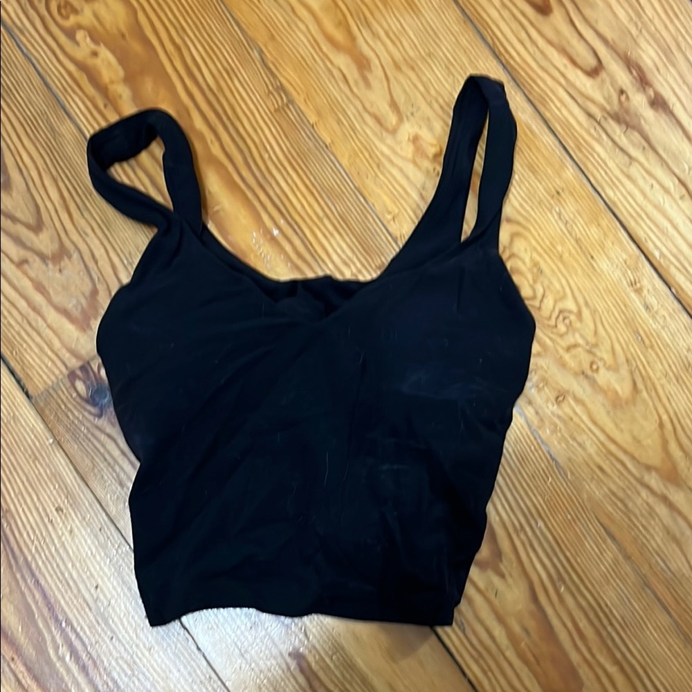 Chic Black Sleeveless Top